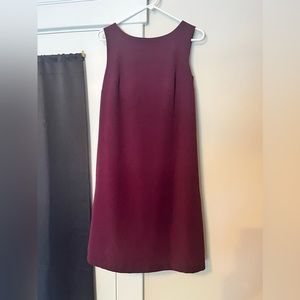 Burgundy maerona dress size 10, gently worn